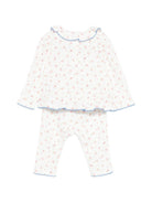Set due pezzi per neonata Tartine & Chocolat bianco con stampa a fiori CC36040 13 TArtine & Chocolat KIDS 