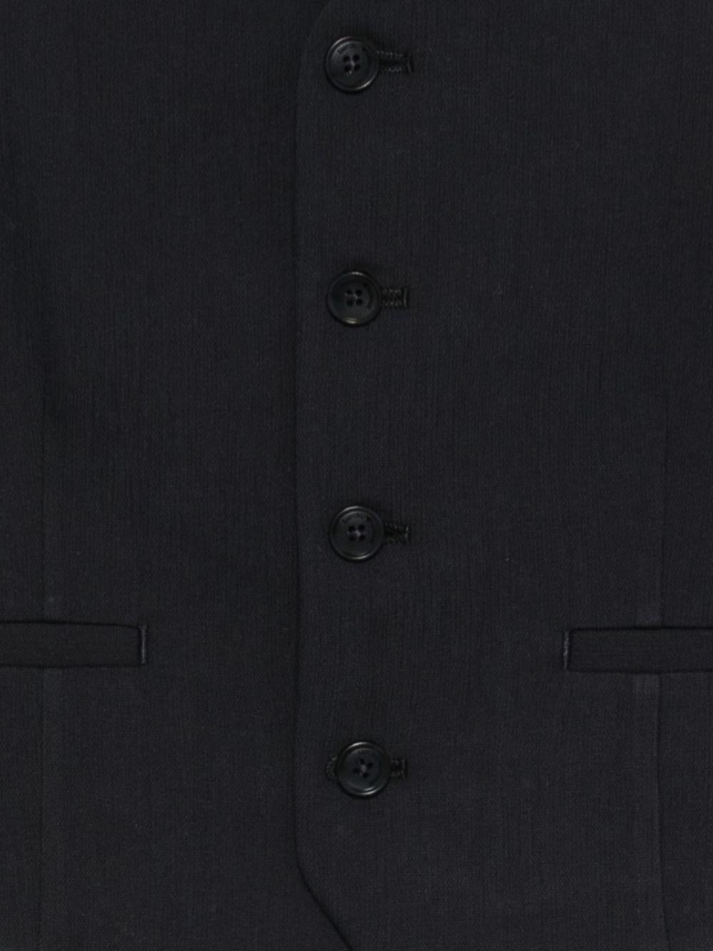 Gilet per bambino Emporio Armani Kids blu con chiusura a bottoni EB000905 AF21040 UB109 EMPORIO ARMANI KIDS 