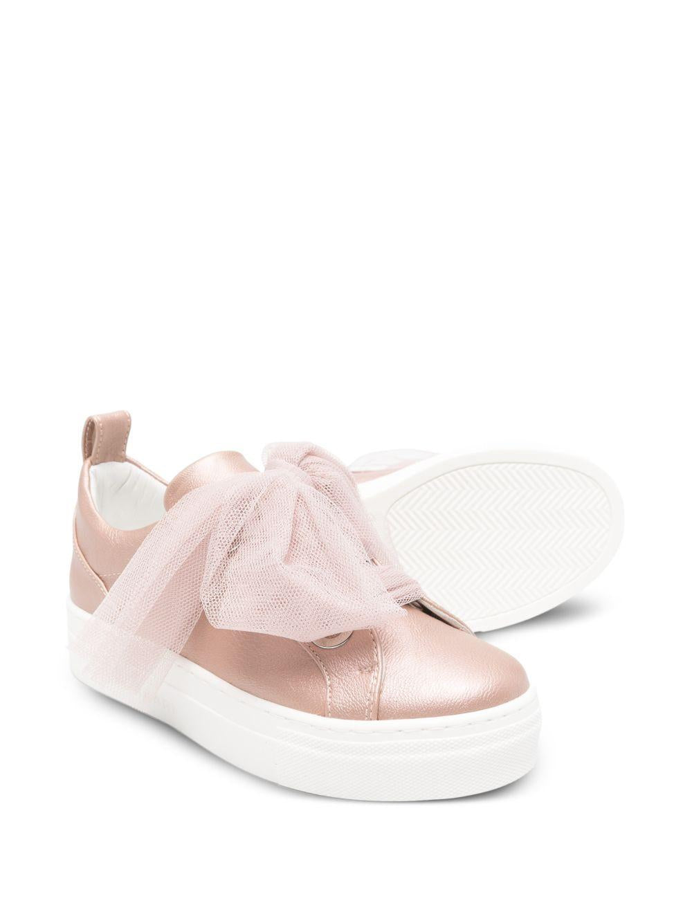 Sneakers per bambina Colorichiari rosa con dettaglio fiocco FJ958484 4114 82 COLORICHIARI KIDS 