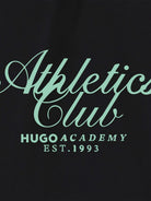 T-shirt per bambino Hugo Kids nera con logo sul davanti G01021 09B Hugo KIDS 