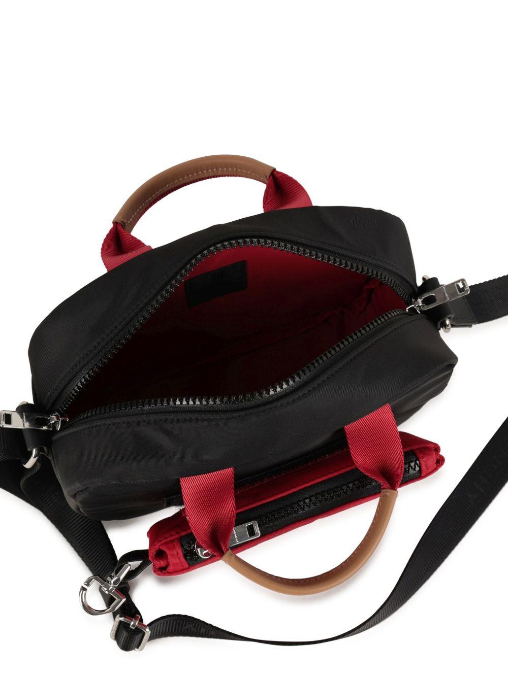 Borsa messenger per bambina Givenchy Kids nero con inserti H30907 09B GIVENCHY KIDS 