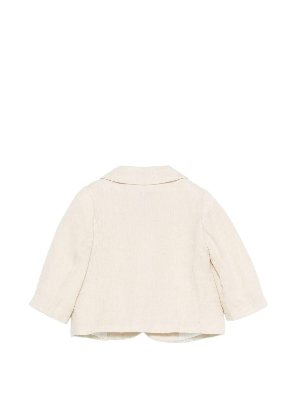 Giacca per neonato Fay Kids beige con revers classici FY2514 I0318 109 FAY KIDS 