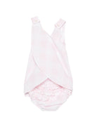 Abito per neonata Il Gufo rosa con scollo a U P26GVP0004L3016 310 IL GUFO KIDS 