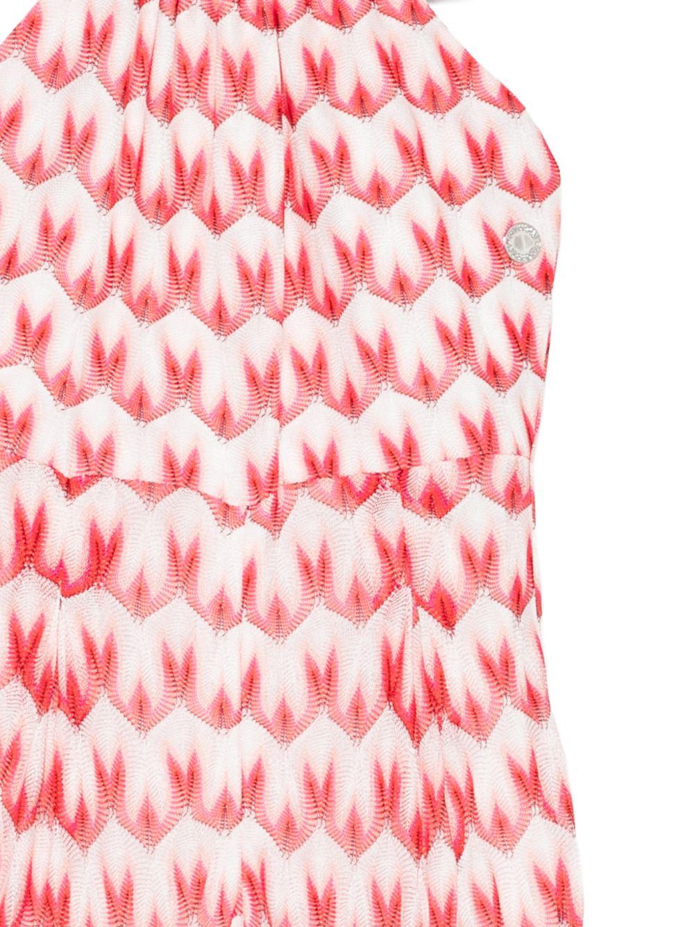 Tuta intera per bambina Missoni Kids multicolore con scollo all'americana MYAA32 Q0116 513MC MISSONI KIDS 