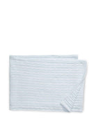 Copertina per neonato Polo Ralph Lauren Kids azzurra con trama in maglia 320966893 002 Ralph Lauren kids 