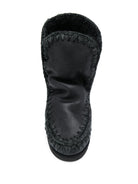 Stivali Eskimo per bambina Mou Kids neri con logo sul tallone FW101000B CBKG MOU KIDS 
