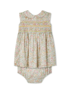 Set abito Eleanore per neonata Bonpoint verde con set di due S05XDRW00004 523B BONPOINT 