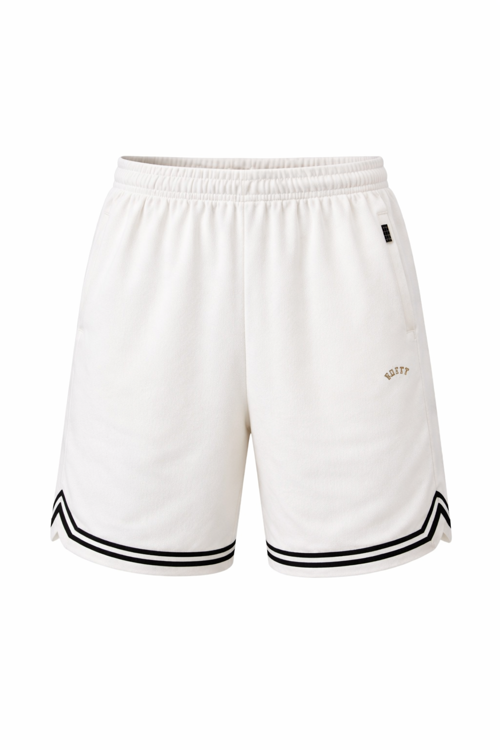 Shorts Adeen per bambino Molo bianchi con bordo a contrasto 1S26H210 5632 MOLO 