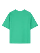 T-shirt per bambino The Marc Jacobs Kids verde con tasca applicata sul petto W60760 73D THE MARC JACOBS KIDS 