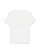 T-shirt per bambino C.P. Company Kids bianco con logo CNM00LLAA17 10135 C.P.COMPANY KIDS 
