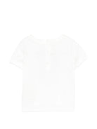 T-shirt per neonato Fendi Kids bianca con stampa grafica BMI284 7AJ F0TU9 FENDI KIDS 