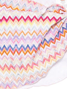 Pareo per bambina Missoni Kids multicolor con design a zig-zag MYCB09 Z3801 999 MISSONI KIDS 
