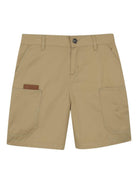 Shorts per bambino Givenchy Kids beige con dettaglio logo H31107 222 GIVENCHY KIDS 