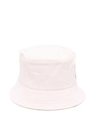 Cappello da pescatore per bambina Karl Lagerfeld Kids reversibile con toppa e logo Z31207 46F KARL LAGERFELD KIDS 