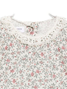 Camicia per neonata Jesurum Baby écru con stampa floreale ALBA VAR.23 JESURUM 