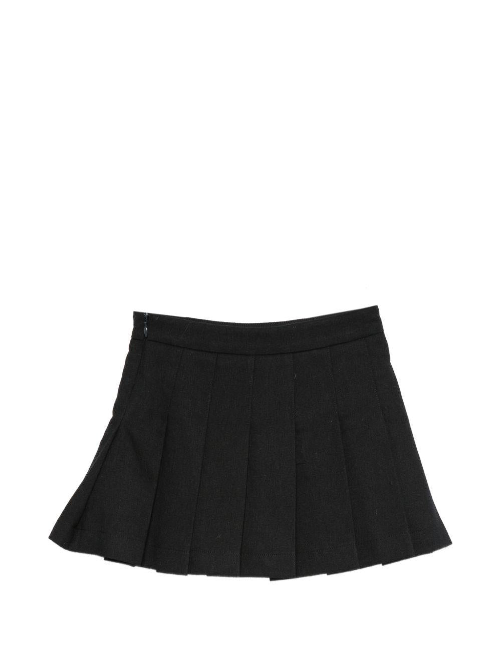 Gonna per bambina Douuod Kids nera con motivo plissettato DZ7A01 I0337 61L DOUUOD KIDS 