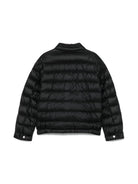 Piumino Acorus per bambino Moncler Enfant nero con polsi regolabili L19541A00035597YF 999 MONCLER KIDS 
