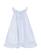 Top per bambina Stella McCartney Kids blu con stampa floreale all-over TY5B21 K0268 602BC STELLA McCARTNEY KIDS 