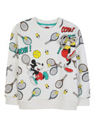 Felpa per bambino The Marc Jacobs Kids x Disney bianca con stampa grafica all-over W60780 126 THE MARC JACOBS KIDS 