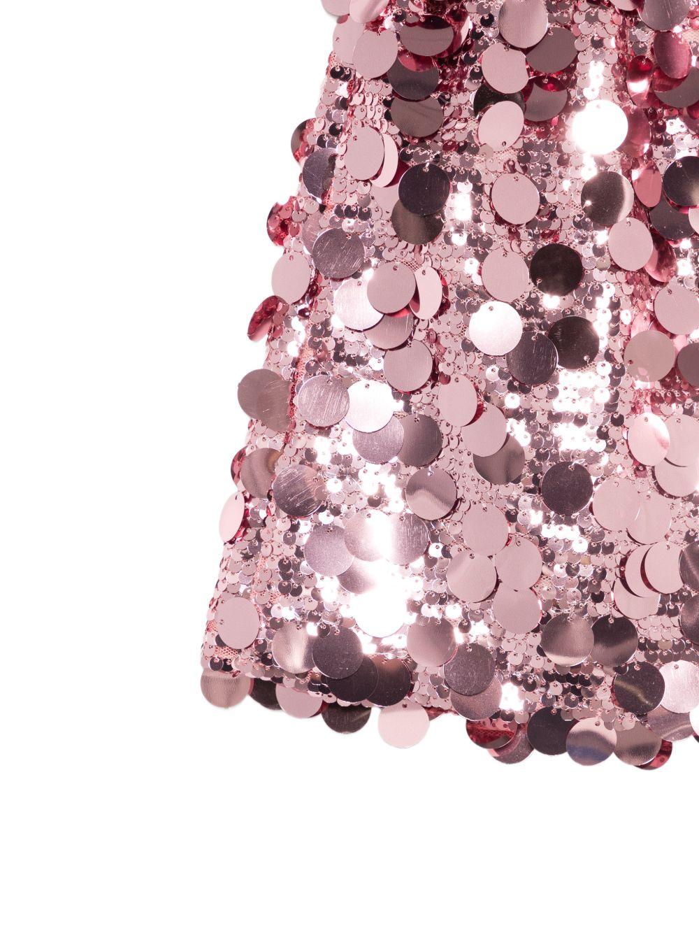 Gonna per bambina Douuod Kids rosa con decorazione con paillettes DY7A01 U0261 50R DOUUOD KIDS 