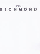 T-shirt per bambino John Richmond Junior bianca con logo sul davanti RBP26021TS WHITE JOHN RICHMOND KIDS 
