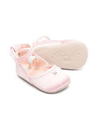 Ballerine primi passi per neonata Aruna Seth Margot rosa con chiusura a strappo alla caviglia MARGOT 310 ARUNA SETH KIDS 
