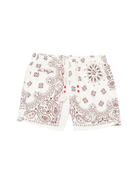 Costume da bagno per bambino MC2 Saint Barth Kids beige con stampa grafica all-over CAP0003 03544L MC2 ST. BARTH KIDS 