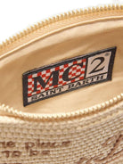 Borsa Parisienne MC2 Saint Barth beige con trama intrecciata PARM002 00368L MC2 ST. BARTH KIDS 