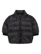 Giubbino per neonato Givenchy Kids nero con stampa con logo H30883 09B GIVENCHY KIDS 