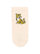 Calzini per neonata Kenzo Kids rosa con stampa tigre (2 pezzi) K61824 C21 KENZO KIDS 