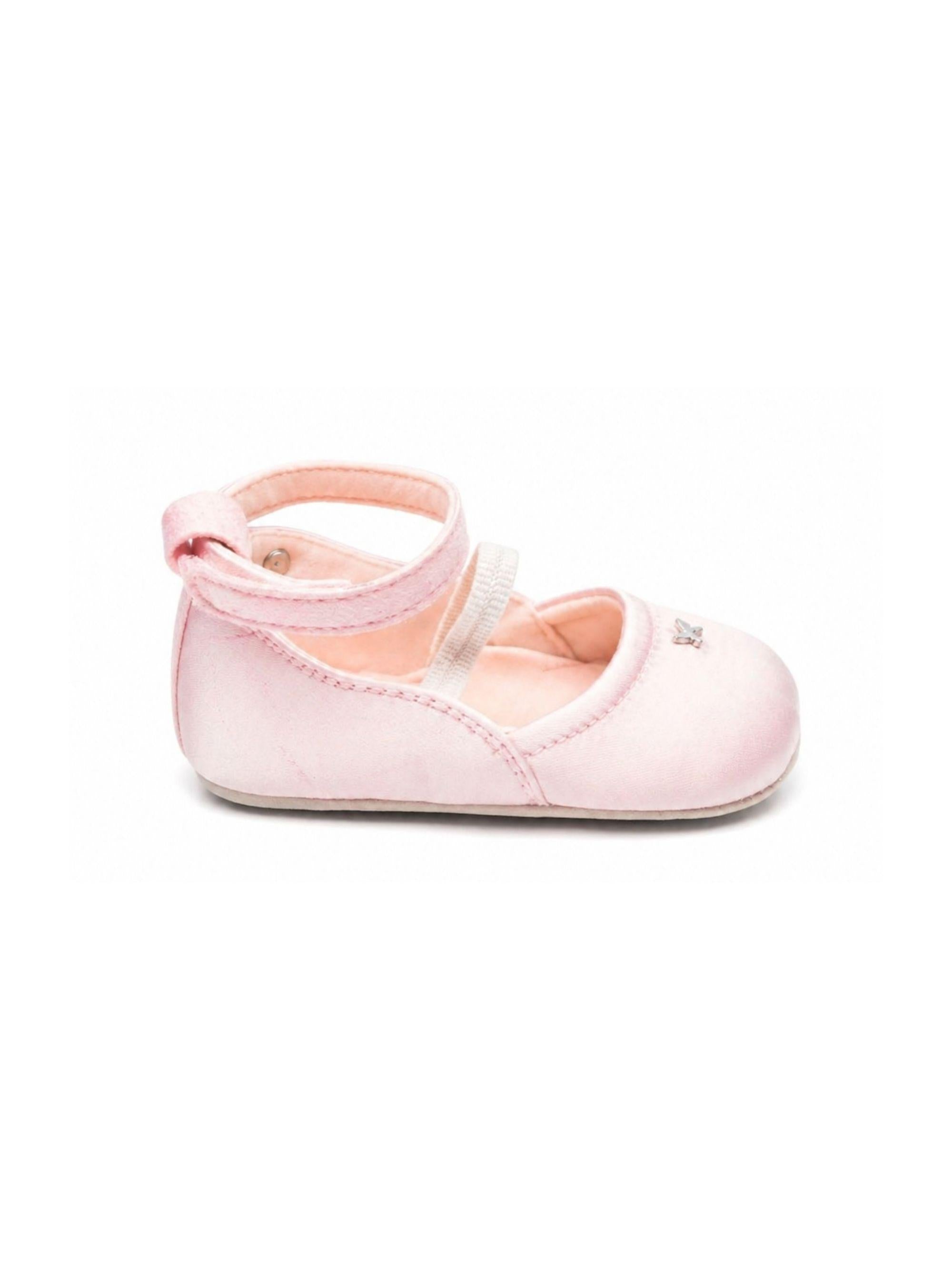 Ballerine primi passi per neonata Aruna Seth Margot rosa con chiusura a strappo alla caviglia MARGOT 310 ARUNA SETH 