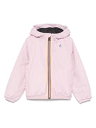 Impermeabile per bambina K Way Kids P. Le Vrai Claude 4.0 rosa con cappuccio K7141FW V18 K-WAY KIDS 