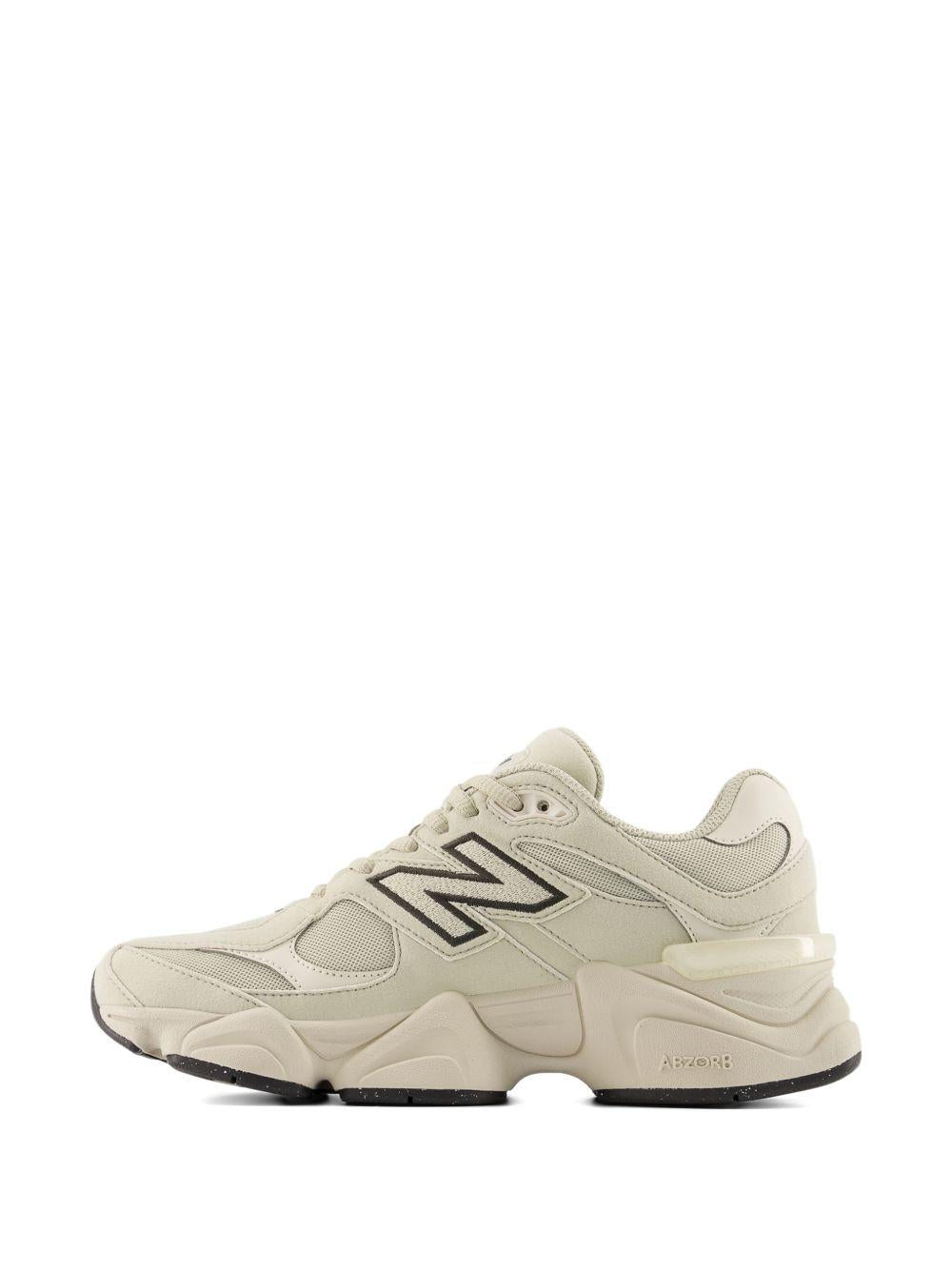 Sneakers 9060 per bambini New Balance Kids bianche con dettaglio logo laterale G9060 7GY NEW BALANCE KIDS 