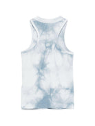 Canotta per bambina Off White Kids multicolore con effetto tie-dye 44GAD009S26J001 451 OFF WHITE KIDS 