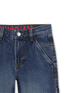 Jeans per bambino Hugo Kids denim con design a cinque tasche G00985 Z25 Hugo KIDS 