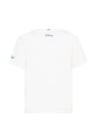 T-shirt per bambino MC2 Saint Barth Kids bianca con dettaglio Mickey Mouse POT0002 02728L MC2 ST. BARTH KIDS 