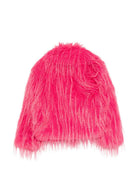 Giacca per bambina John Richmond Kids fucsia in pelliccia sintetica RGA26127PL ORCHID JOHN RICHMOND KIDS 