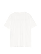 T-shirt per bambina Elisabetta Franchi La Mia Bambina bianco con logo sul davanti EFTS2600JE006 0115 ElISABETTA FRANCHI 
