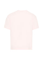 T-shirt per bambina Palm Angels Kids rosa con stampa Teddy Bear PGAA002S26JER002 042 PALM ANGELS KIDS 