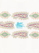 T-shirt per bambino ETRO KIDS bianca con stampa grafica GY8Q21 Z3672 102 ETRO KIDS 