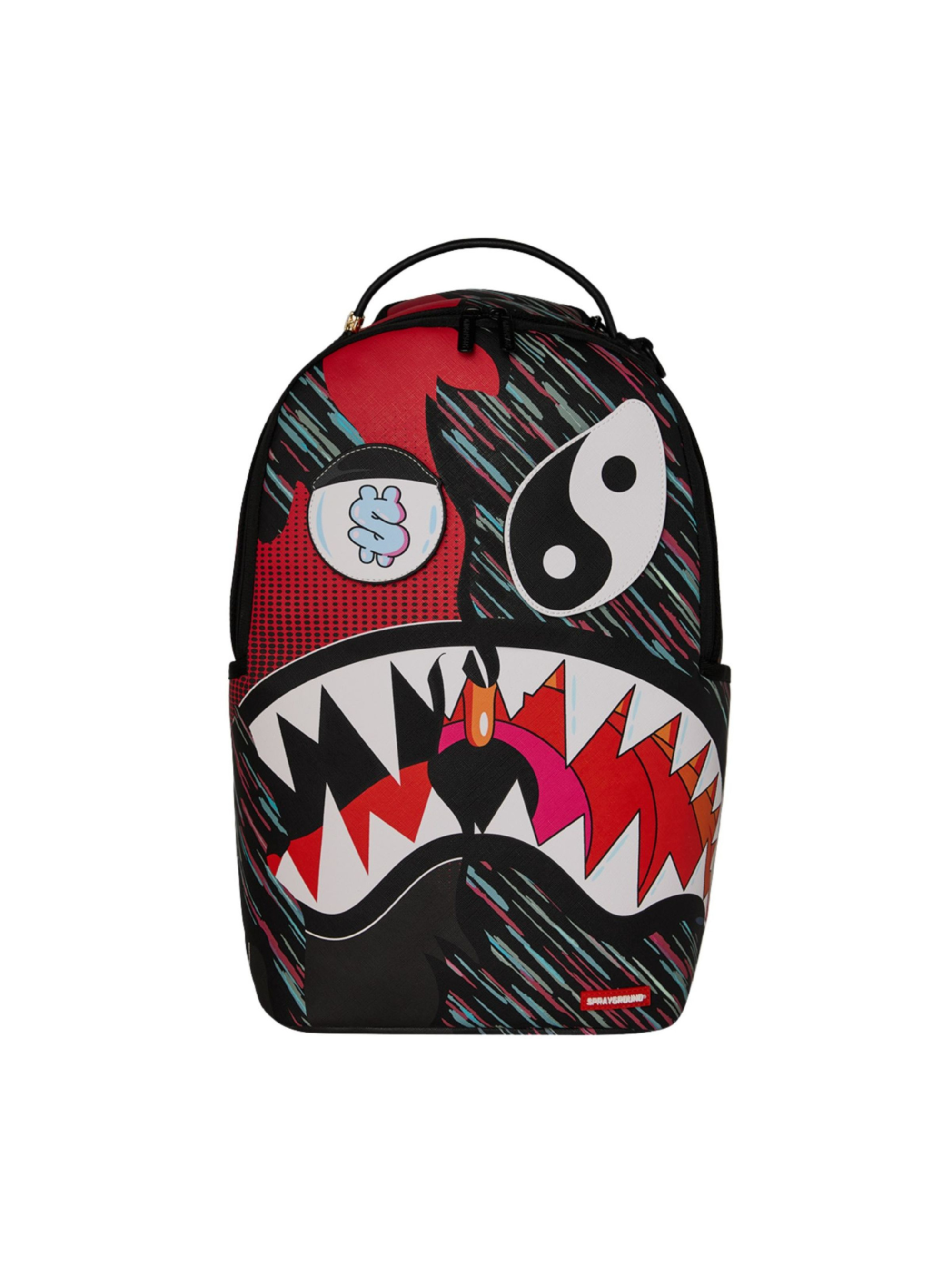 Zaino "Hyper Driven Shark" per bambini Sprayground Kid multicolore con patch 910B9246 NSZ SPRAYGROUND KIDS 