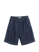Shorts per bambino Paolo Pecora Kids in denim elasticizzati PP4375 BLU PAOLO PECORA KIDS 