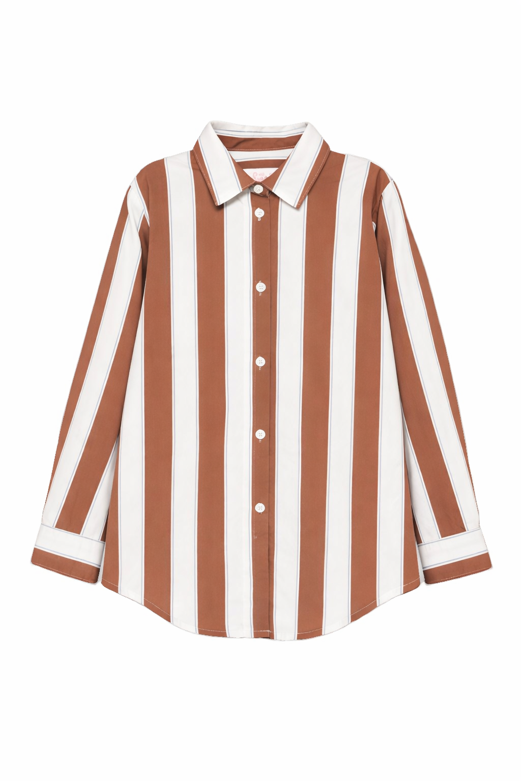 Camicia per bambina MC2 Saint Barth Kids multicolore con design a righe BRIG003 01418L MC2 ST. BARTH KIDS 