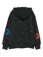 Felpa per bambino MSGM Kids nero con cappuccio F5MSJBZH251 MS040 MSGM KIDS 