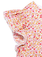 Abito per bambina Il Gufo rosa con dettagli con ruches P25VM791C4139 249 IL GUFO 