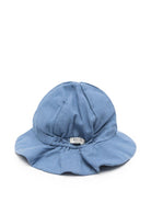 Cappello Steijn per neonato Donsje blu con ricamo balena 4099204 00185 DONSJE KIDS 