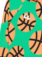 Costume per bambino Stella McCartney Kids verde con stampa palle da basket TYCP32 Z3519 769MC STELLA McCARTNEY KIDS 