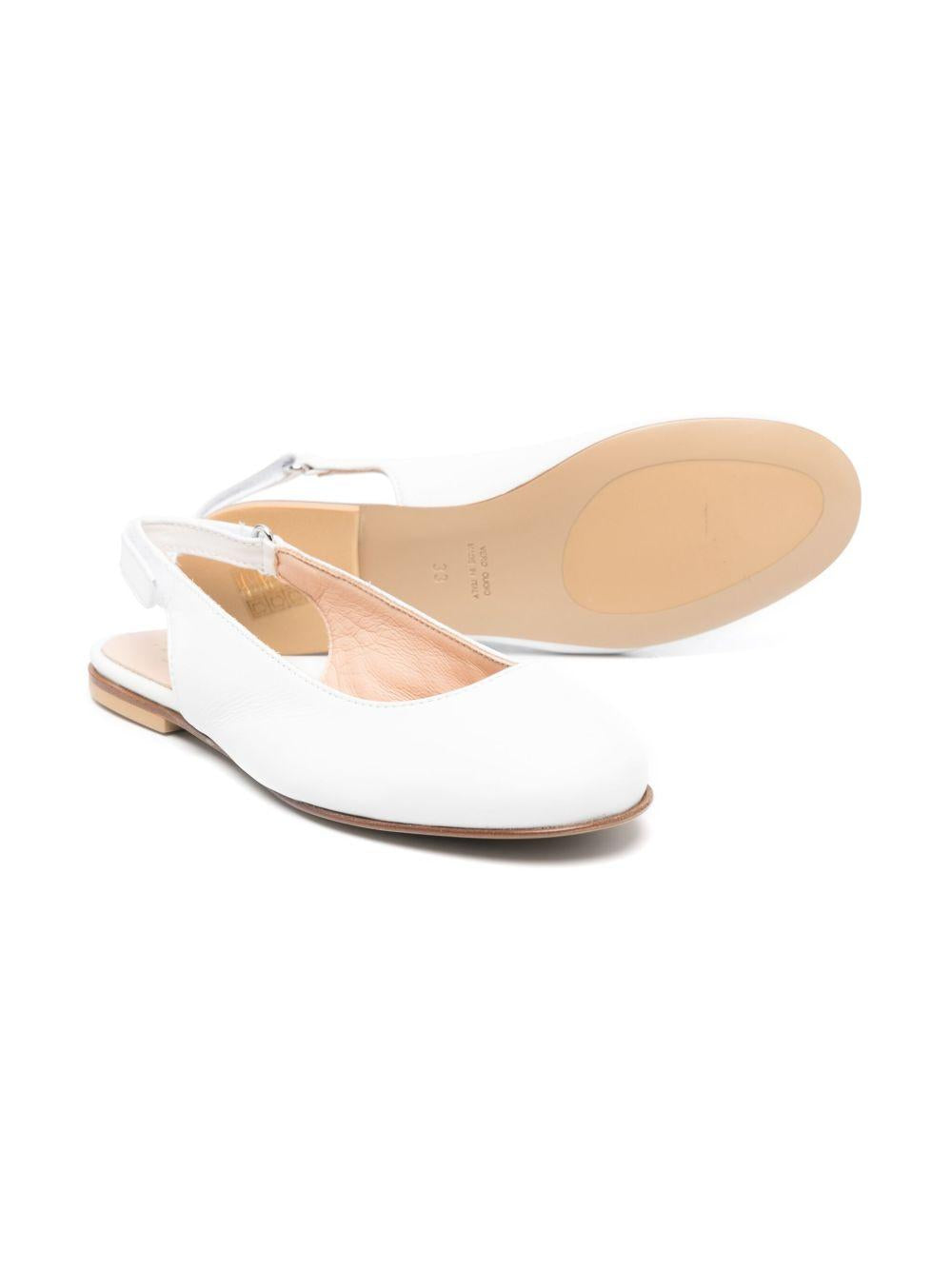 Ballerine per bambina Andrea Montelpare Saint Trope bianche con punta tonda MT11627 VAR1 MONTELPARE TRADITION KIDS 
