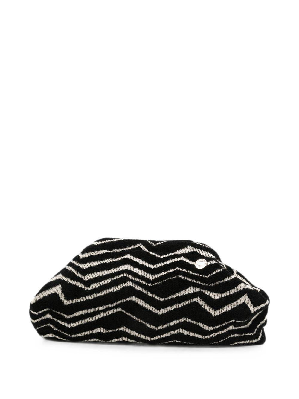 Borsa per bambina Missoni Kids nera con stampa zigzag MZ0B28 W0028 930BG MISSONI KIDS 