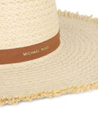 Cappello estivo per bambina Michael Kors Kids beige con frange R30627 117 MICHAEL KORS KIDS 